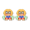 Fact Attack Plush 2PCS