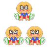 Fact Attack Plush 3PCS