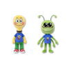Martian And Lightbulb Plush 2PCS